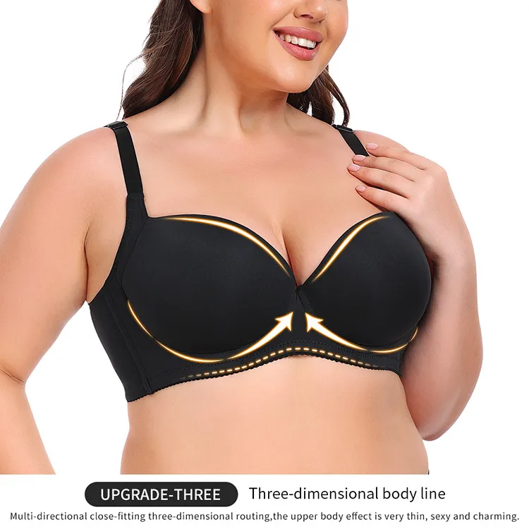 3AB813F Dona Traceless Push-Up Steel