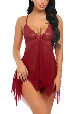 3AD0F63 Diane Lace Lingerie Babydoll sleepwear