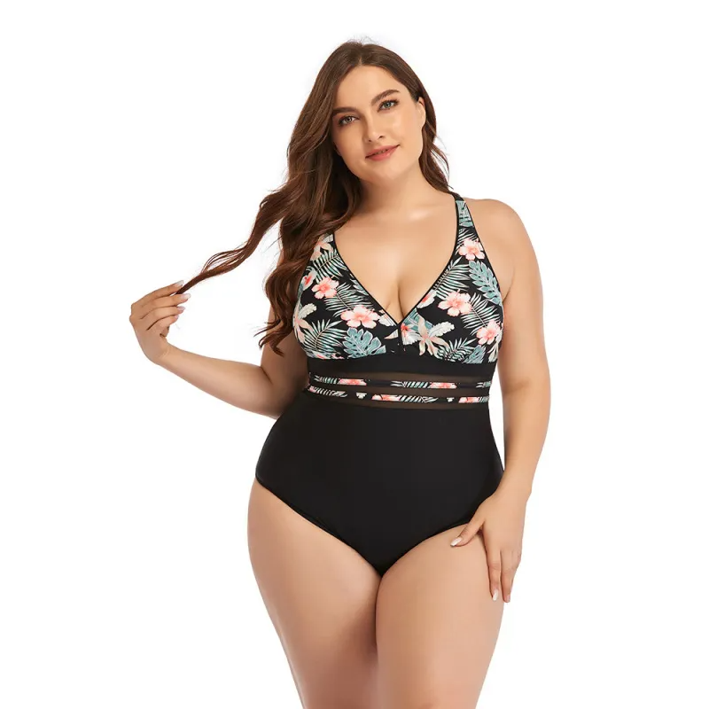 3AB2011 Flora One-Piece Swimsuit